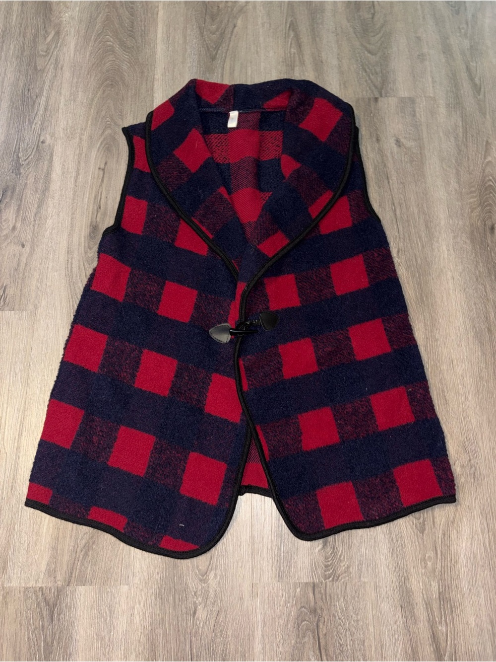 Plaid Vest